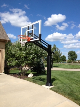 Professional Basketball Hoop for Driveway & Backyard (Diamond)